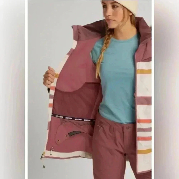 New Burton Lelah Jacket Parka Coat Jacket Sz XS - Picture 3 of 16